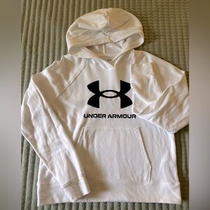 White Under Armour Hoodie